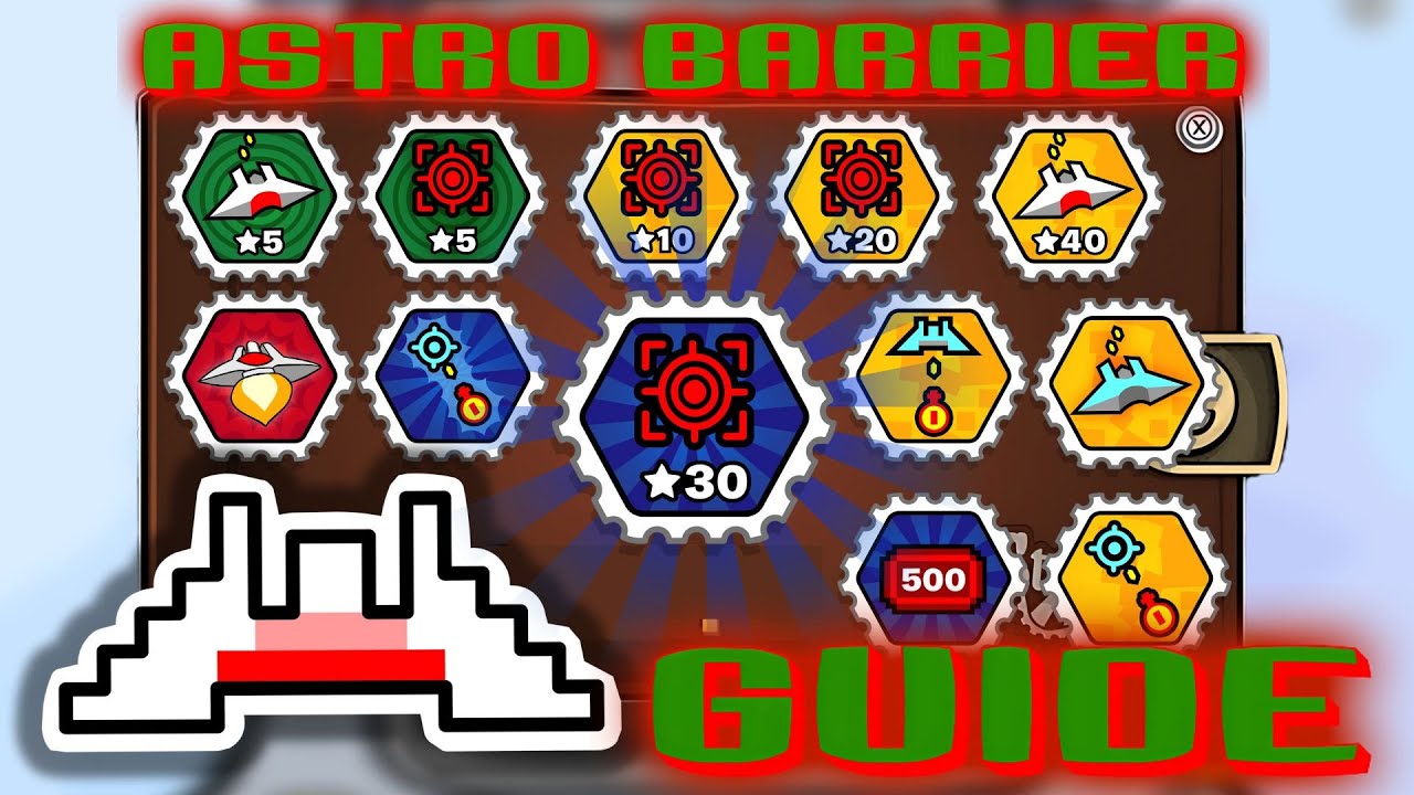 Astro Barrier COMPLETE Stamp Guide (Club Penguin Journey)