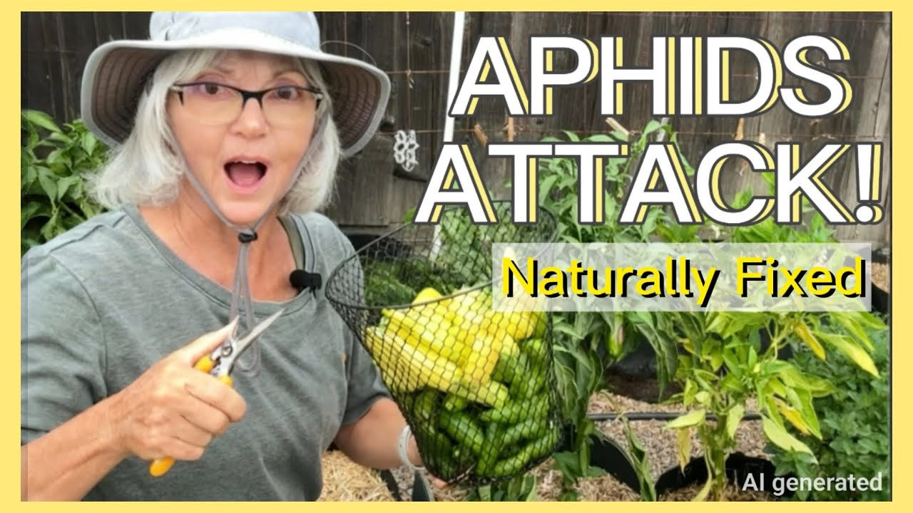 Aphids Invade My Pepper Harvest! 🌶 How I Treated Them Naturally