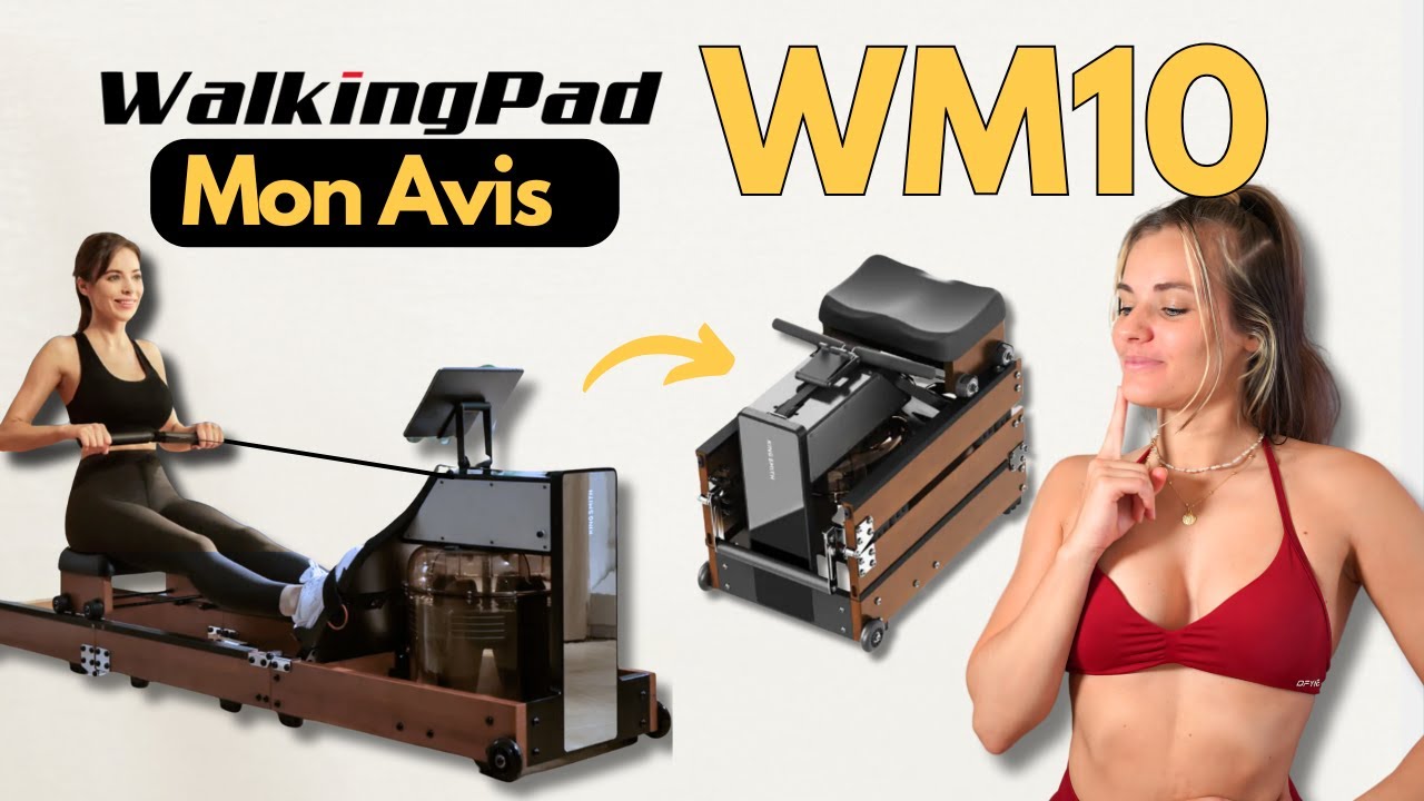 KingSmith WM10 Le Rameur à Eau Pliable le Plus Compact | Test & Avis