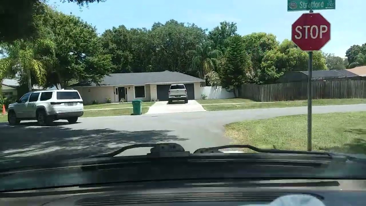Lack of courtesy and following traffic laws in subdivisions