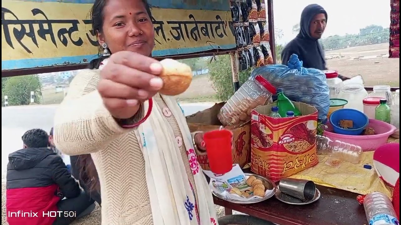 Pani Puri khadai feld ma