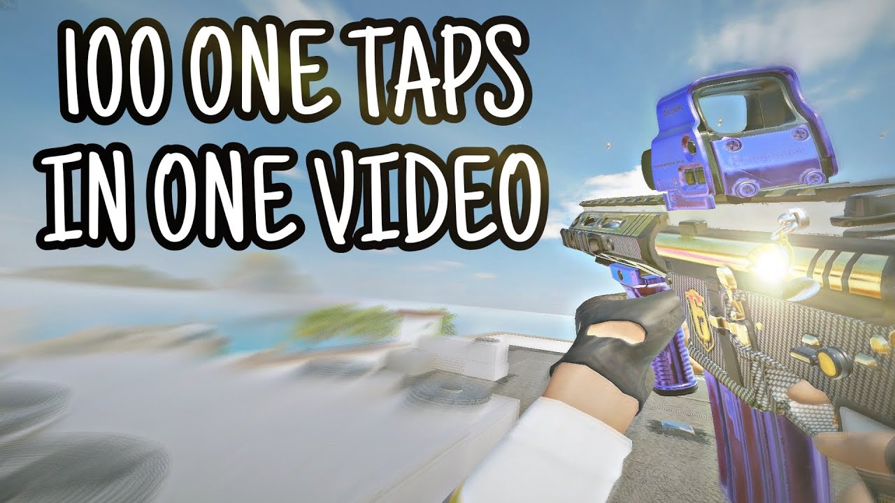 100 One Taps in One Video 😈 (Rainbow Six Siege Montage)