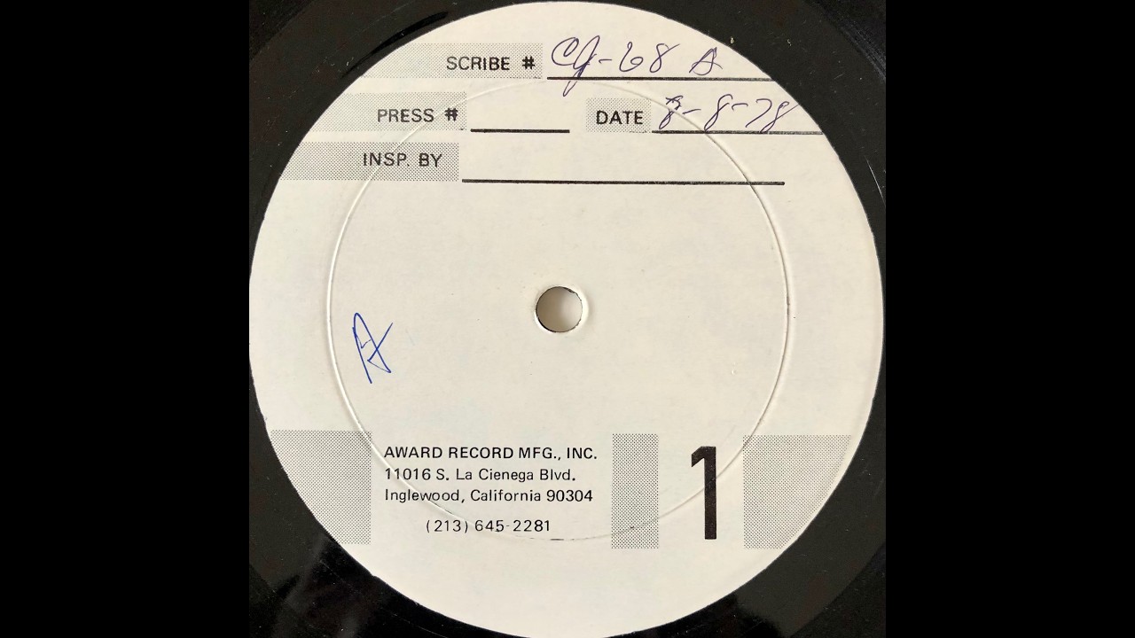 Art Blakey and The Jazz Messengers / Test pressing for CJ-68 A