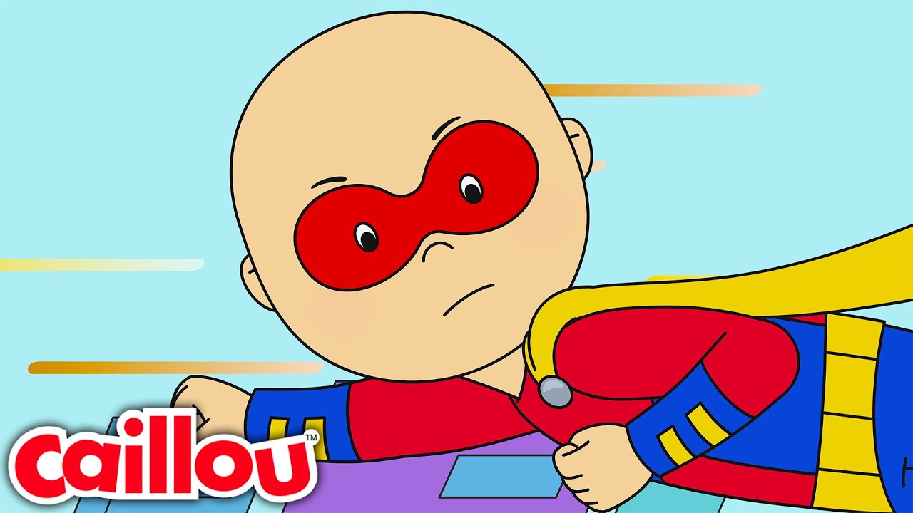 Super-héros de gentillesse | Caillou's New Adventures - WildBrain | Apprentissage pour les enfants