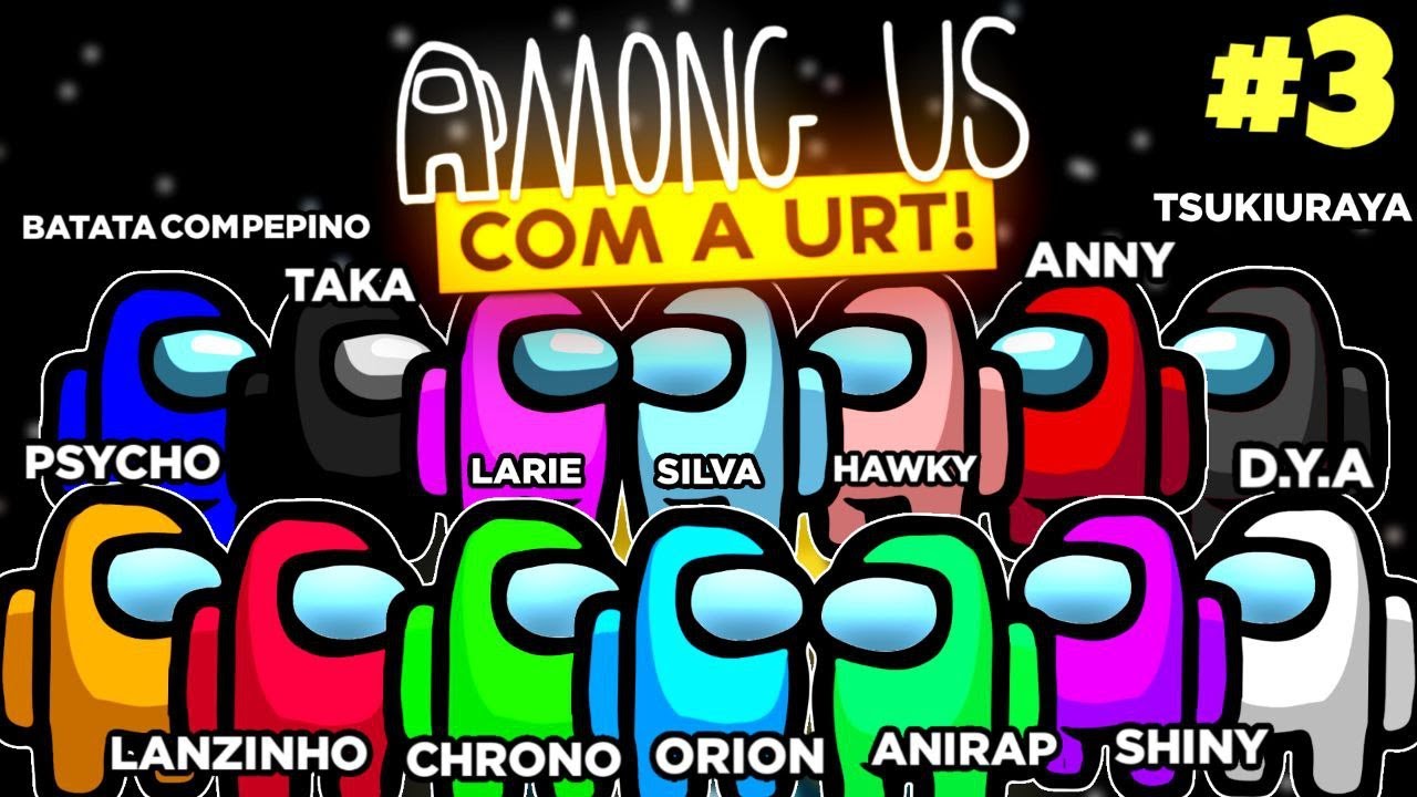 NUNCA CONFIE EM NINGUÉM NO AMONG US! Ft. URT
