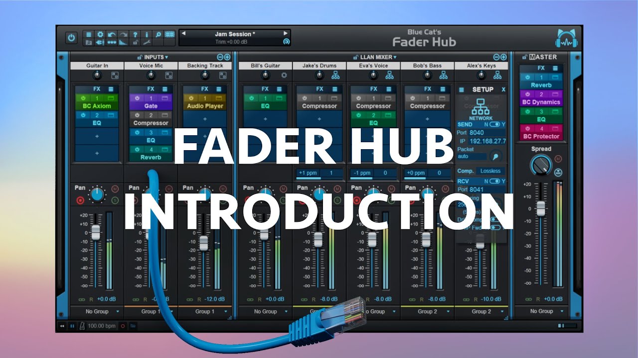 Blue Cat's Fader Hub Introduction