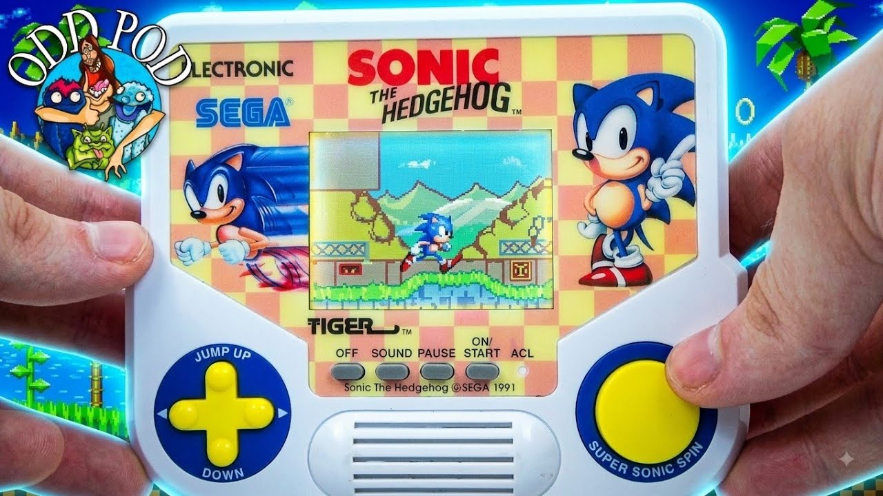 Why Did We Love These? Sonic the Hedgehog Tiger Handheld Review
