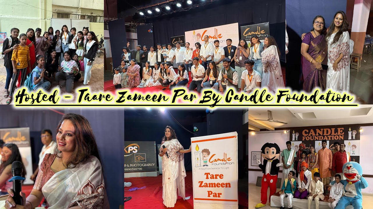 Anchor Madhurii Saanchii Hosted - Taare Zameen Par Abu Candle Foundation | Social Event | 