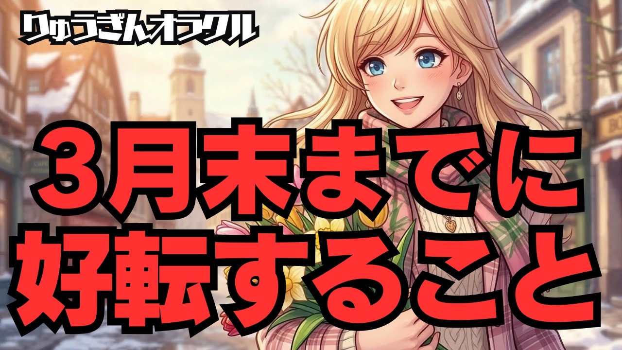 【個人鑑定級】3月末までに好転すること❣️「大逆転」が起こります😎もう、我慢しなくても大丈夫🍀