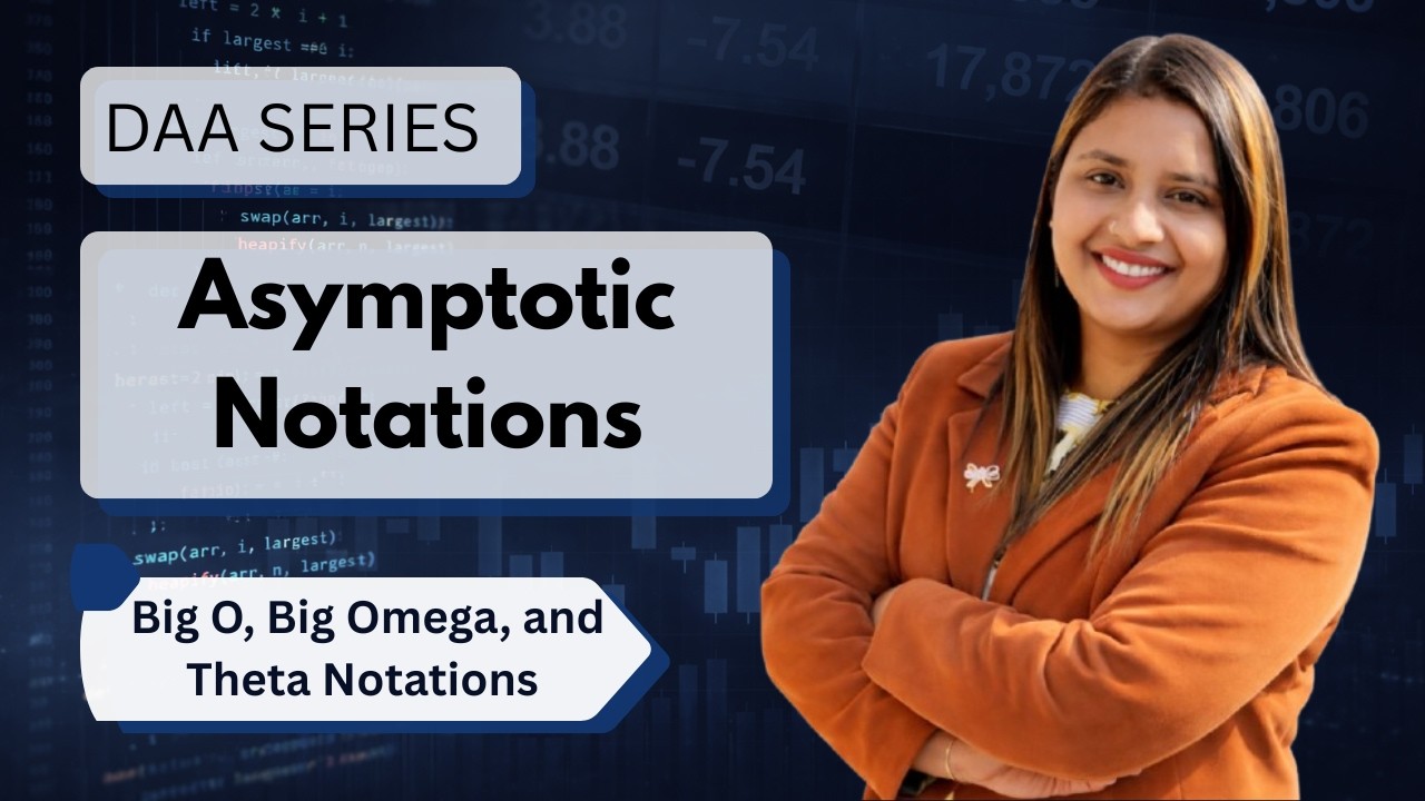 Lec 3: Asymptotic Notations | Big O | Big Omega | Theta Notations | DAA