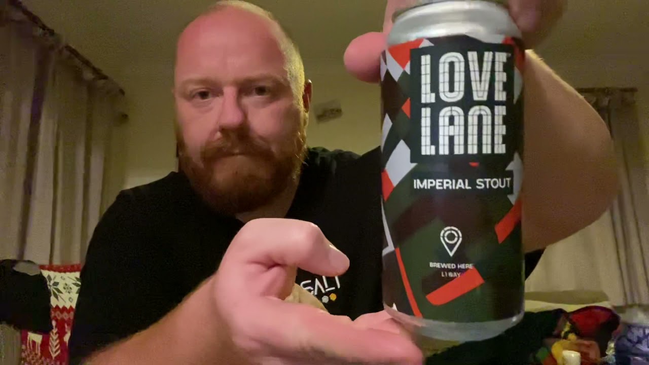 *NEW LIDL BEER RANGE HAUL / Love Lane - Imperial Stout - Review