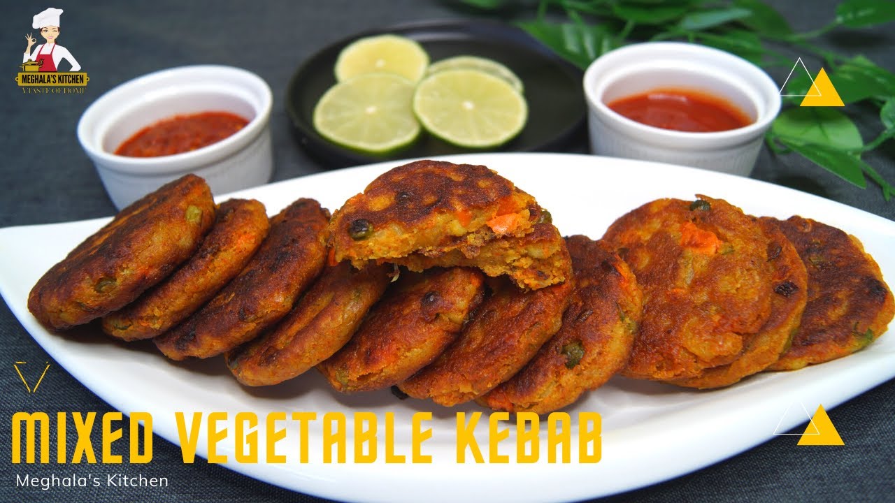 mixed vegetable kebab
