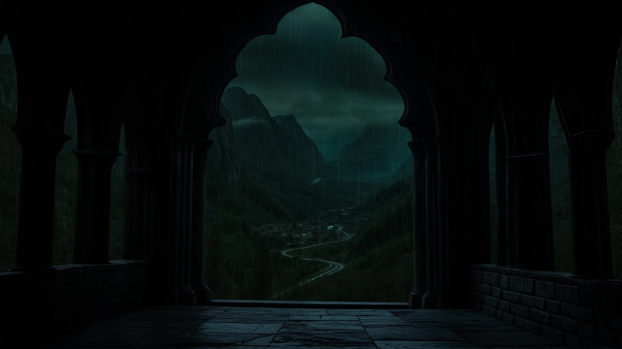 🌧️ Heavy Rain on a Cozy Window | Calm Night Ambience for Sleep, Focus & Relaxation
