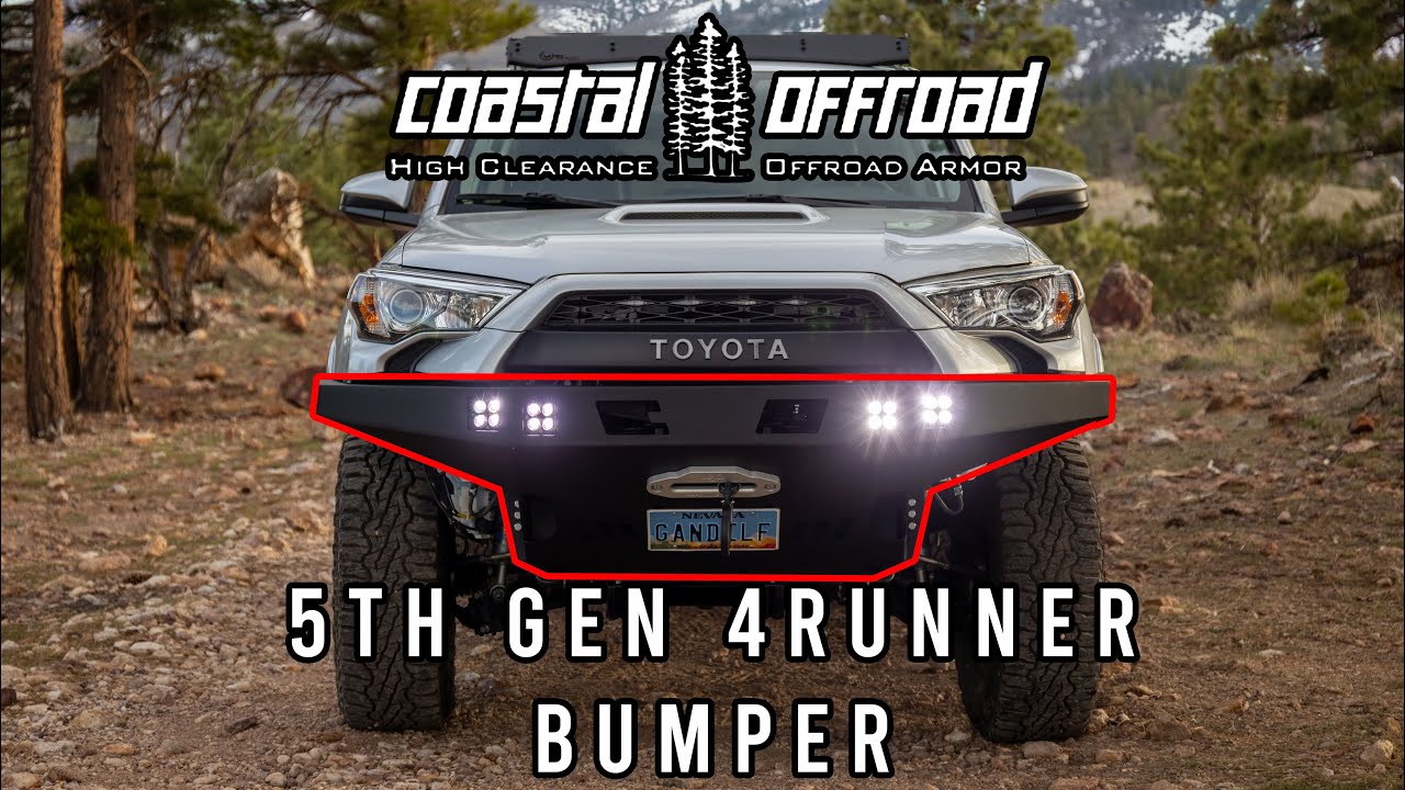 5th Gen 4runner Coastal Off-Road Bumper and Smittybilt X2O Winch Install