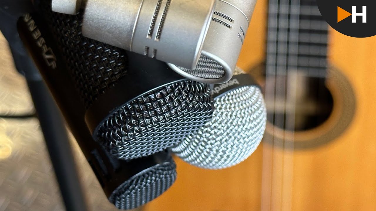 Better Concert Guitar Recordings – Sennheiser, Shure, Rode, Beyerdynamic: Microphone Comparison