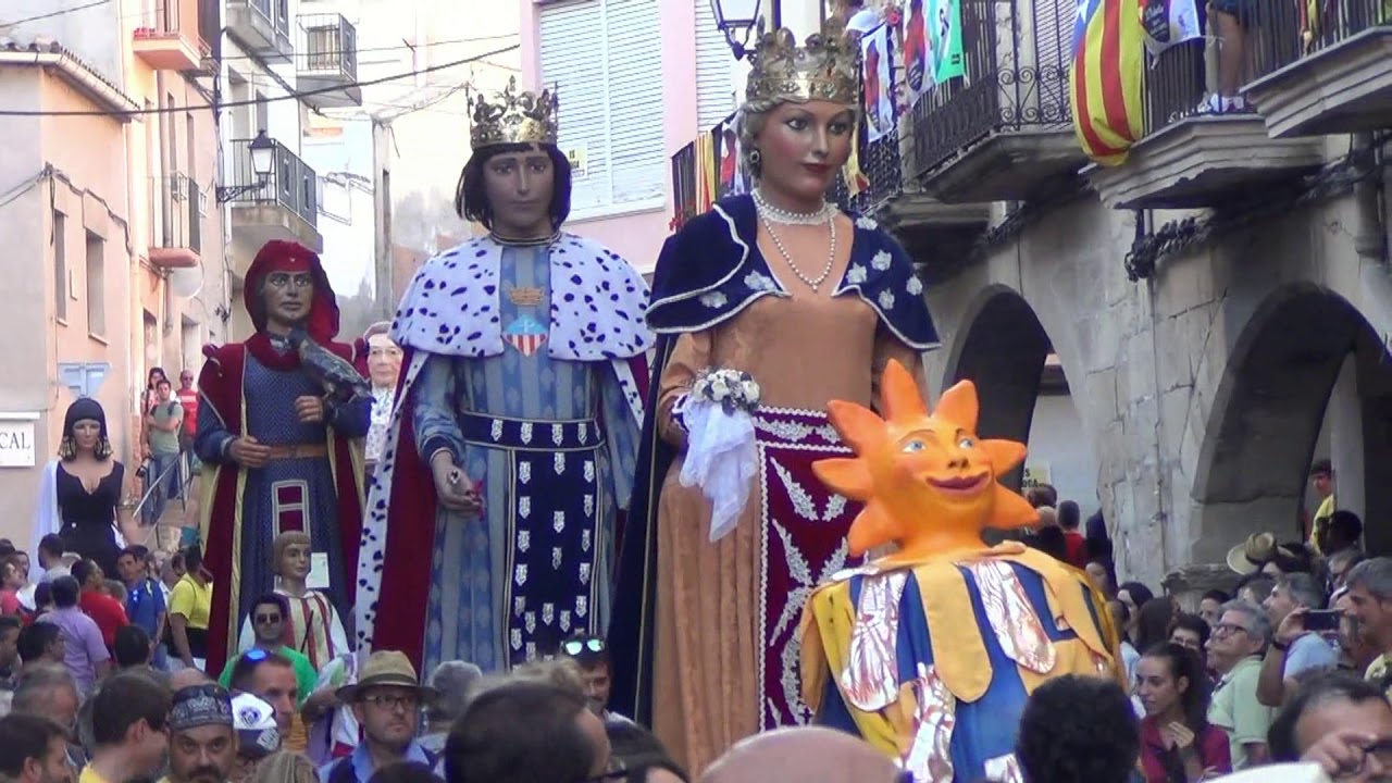 Espectacular Gegantada a Borges Blanques 2017
