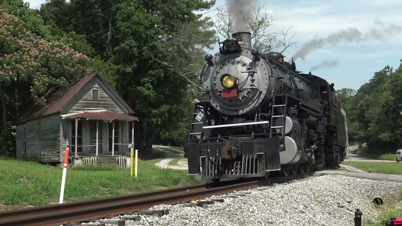 Southern Railway 4501 | Thundering to Summerville, GA (4K)