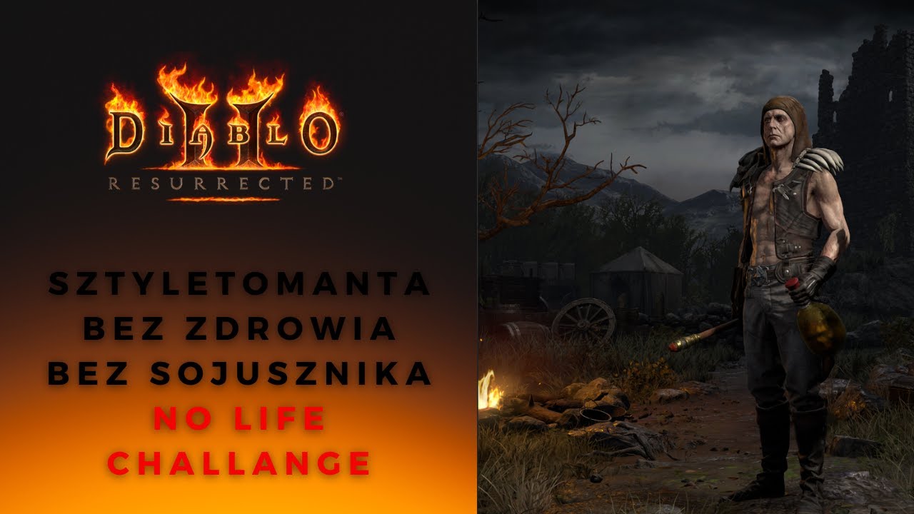 #10 Diablo II: Resurrected Sztyletomanta No-life challenge [by Procjon]