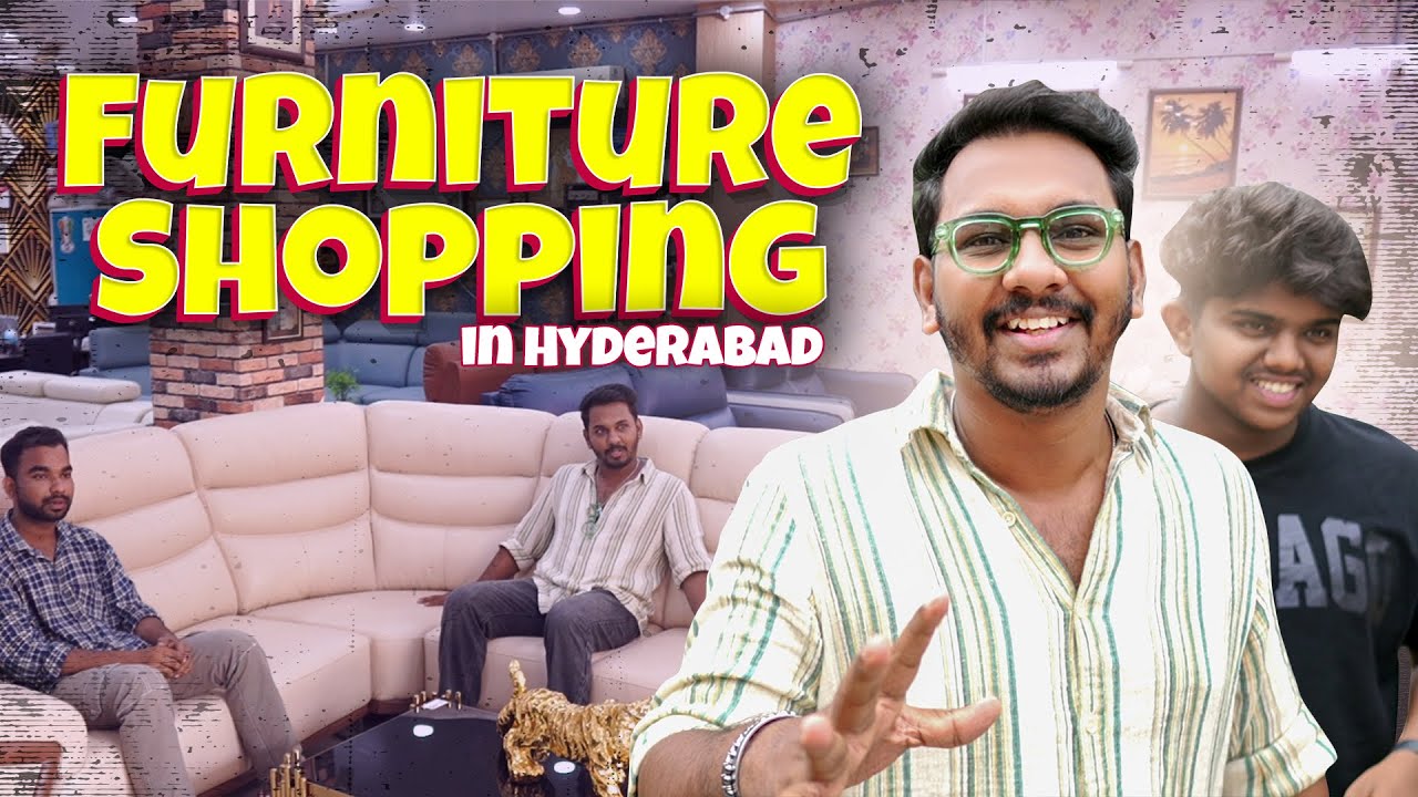 Furniture Shopping In Hyderabad | Nabeel Afridi Vlogs