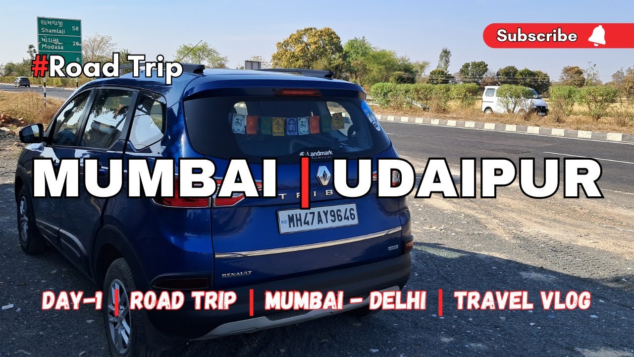 MUMBAI TO UDAIPUR NON-STOP | ROAD TRIP | TRAVEL VLOG | GYPSY FAMILY 😊