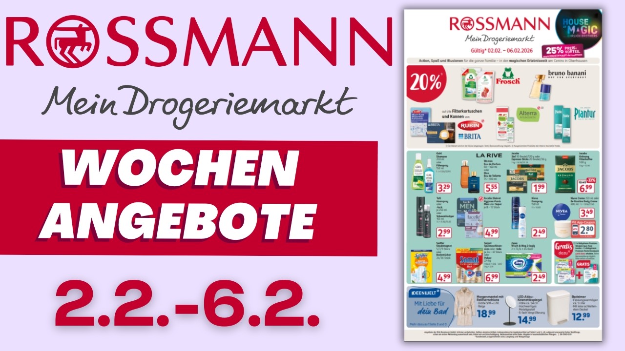 ROSSMANN Prospekt aktuell 💄 Angebote ab Montag 2.2.2026 | Prospekt Check #rossmann