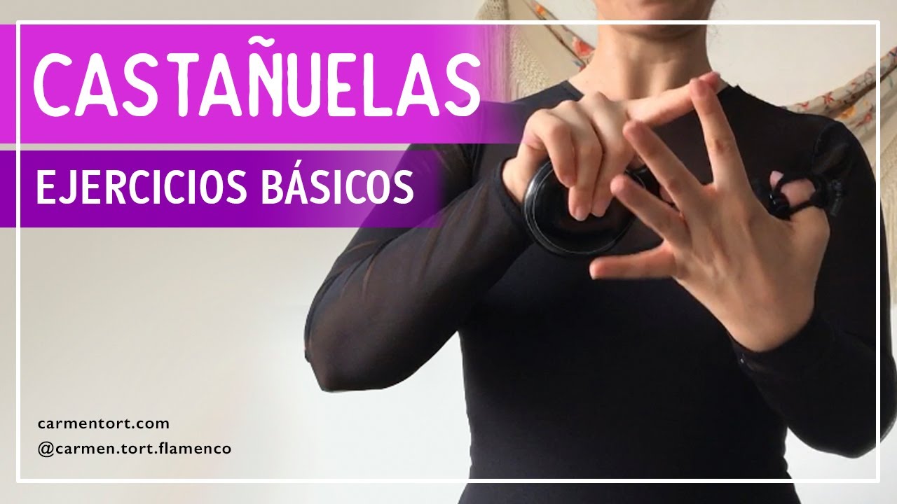 Ejercicios básicos con Castañuelas - Nivel Iniciación🙌 💃