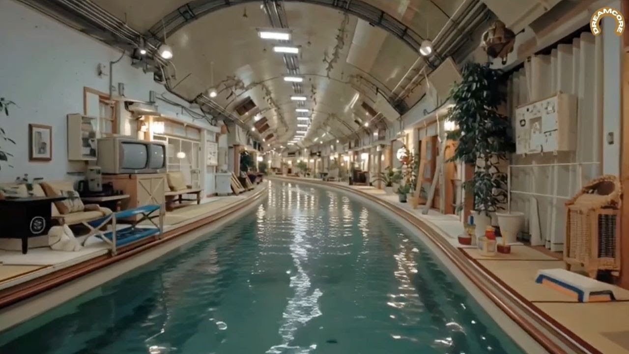 A Mysterious Boat Ride Through a Retro Japanese Apartment Paradise | Dreamcore AI