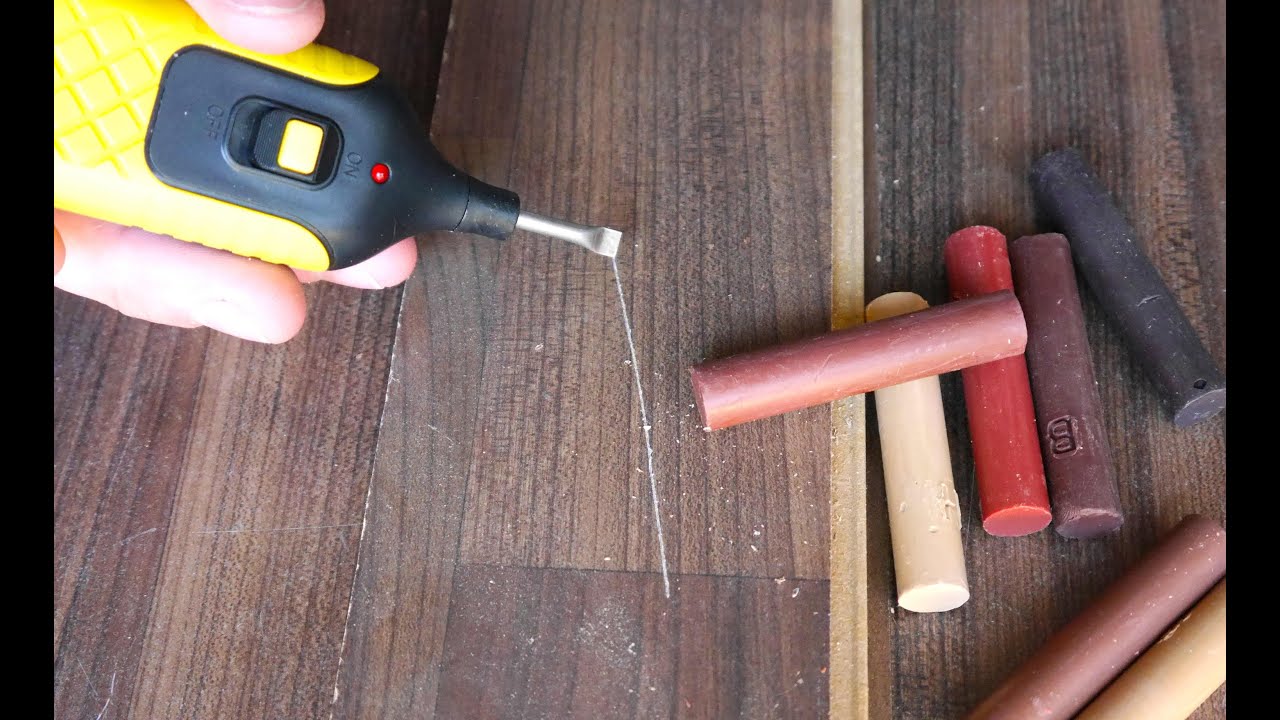 Kratzer im Laminat entfernen Anleitung