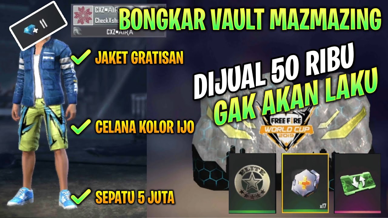 BONGKAR KOLEKSI VAULT MAZMAZING ISINYA AMPAS SEMUA