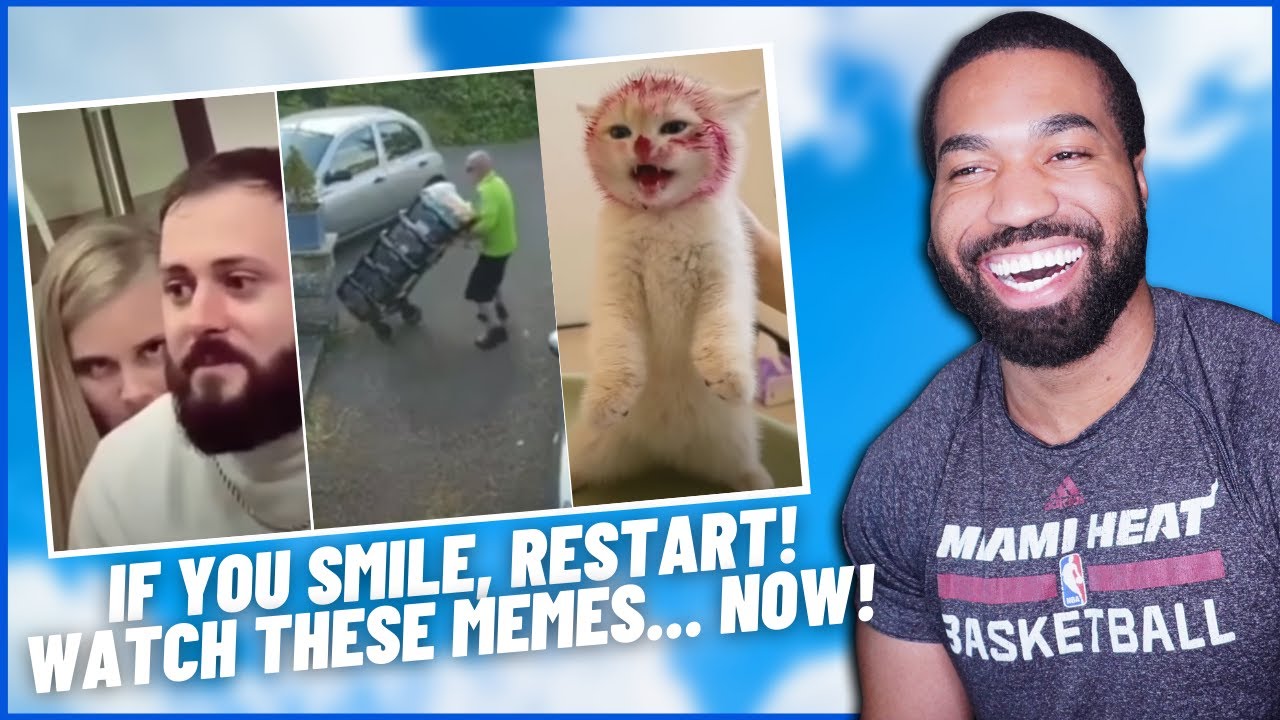 IF YOU SMILE, RESTART! watch these memes... NOW!