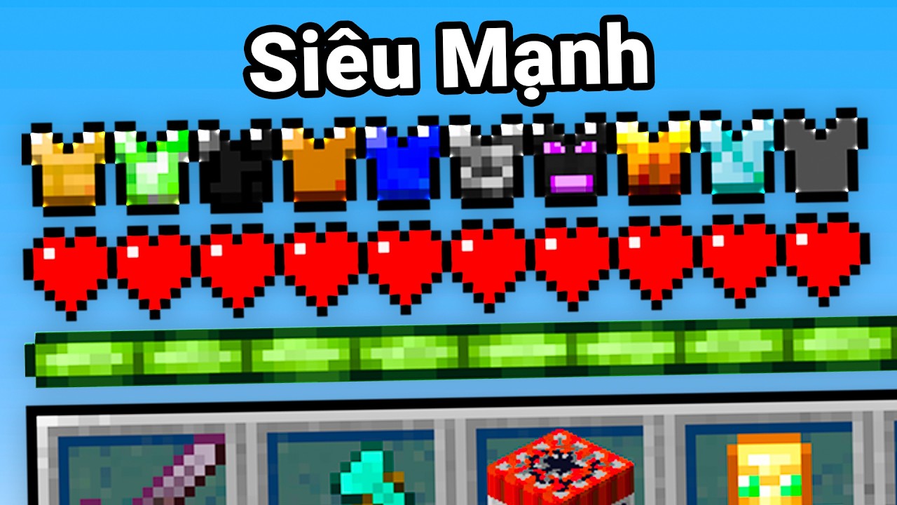 T&ocirc;i th&ecirc;m Si&ecirc;u &Aacute;o Gi&aacute;p v&agrave;o Minecraft