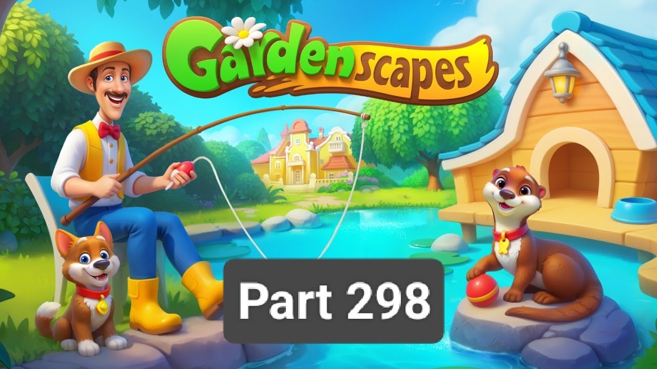 Gardenscapes New Area Part 298 (longplays)(story and gameplay)(new maps)