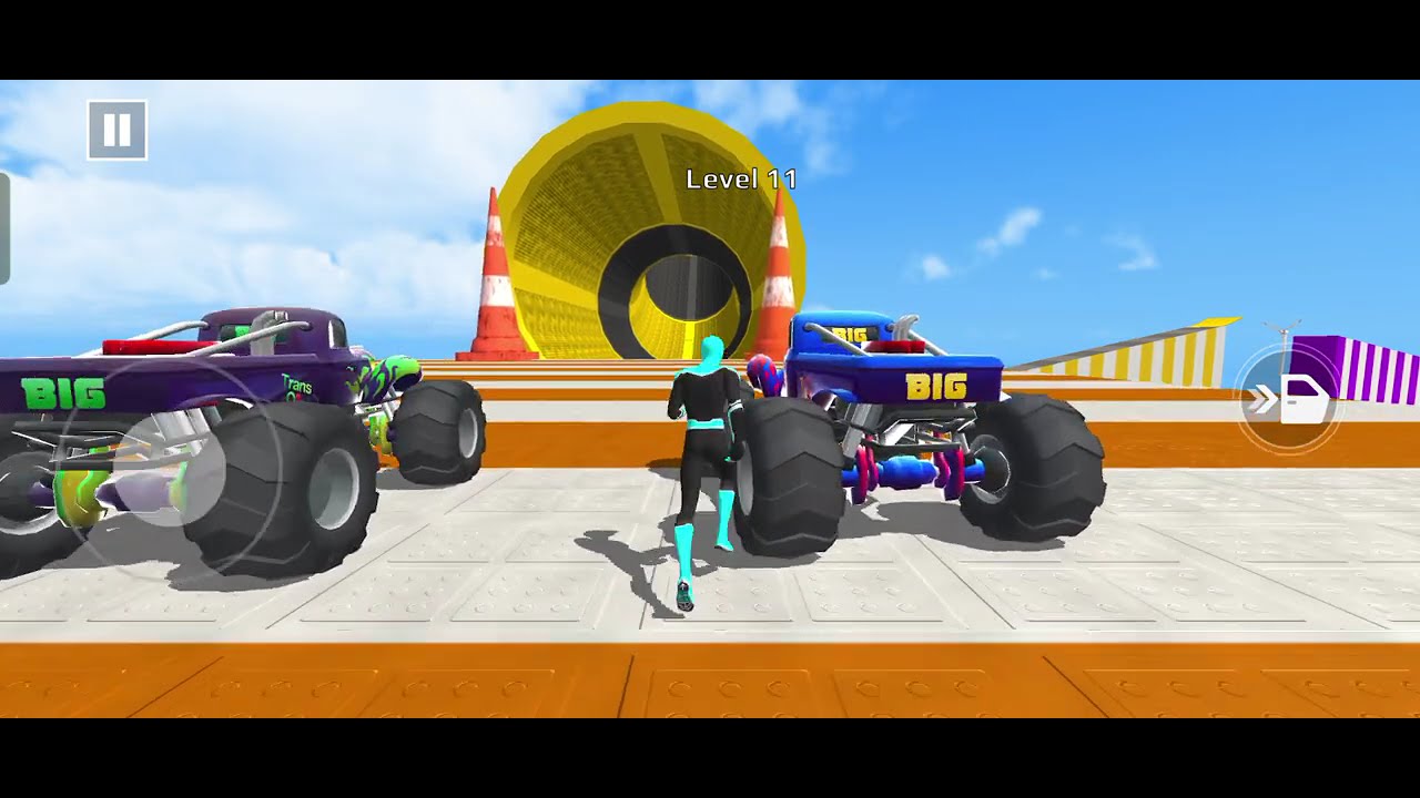 Mega Ramp Monster Car Racing 3D – Ultimate Extreme Ramp Stunt Challenge Android Gameplay Part Ill 🚗🔥