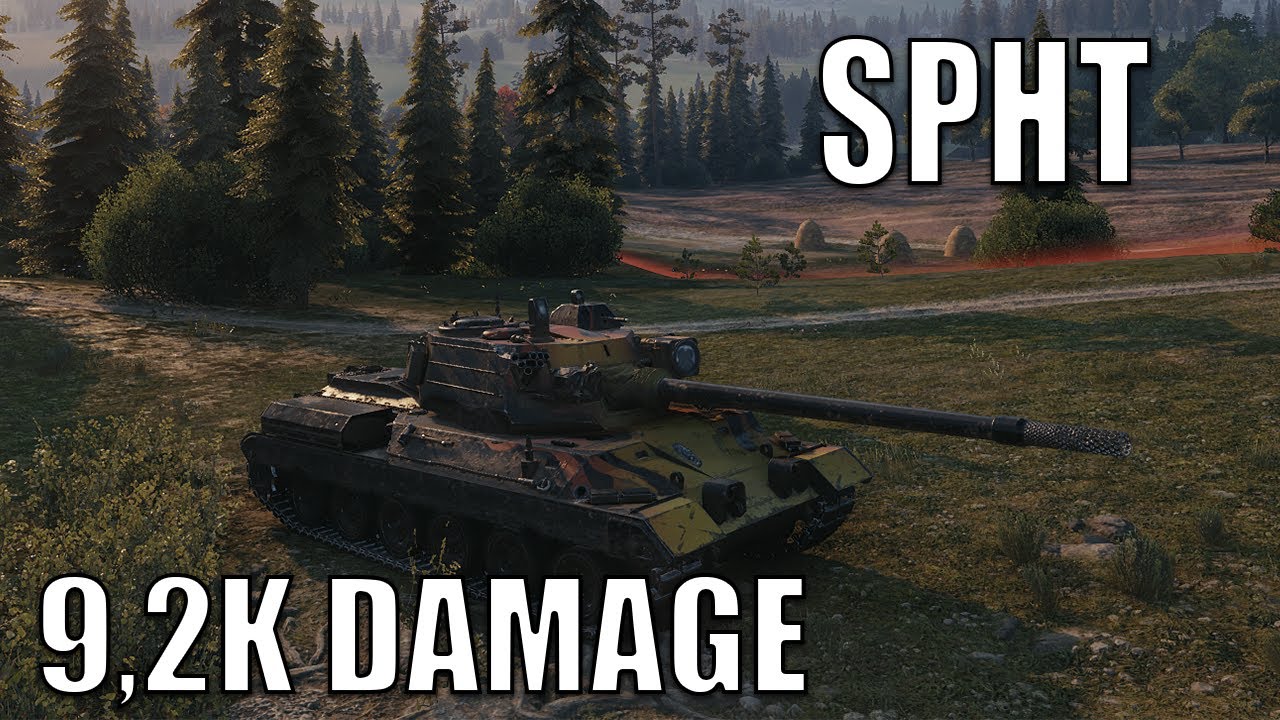 SPHT WoT - 9,2 k Damage, 8 kills
