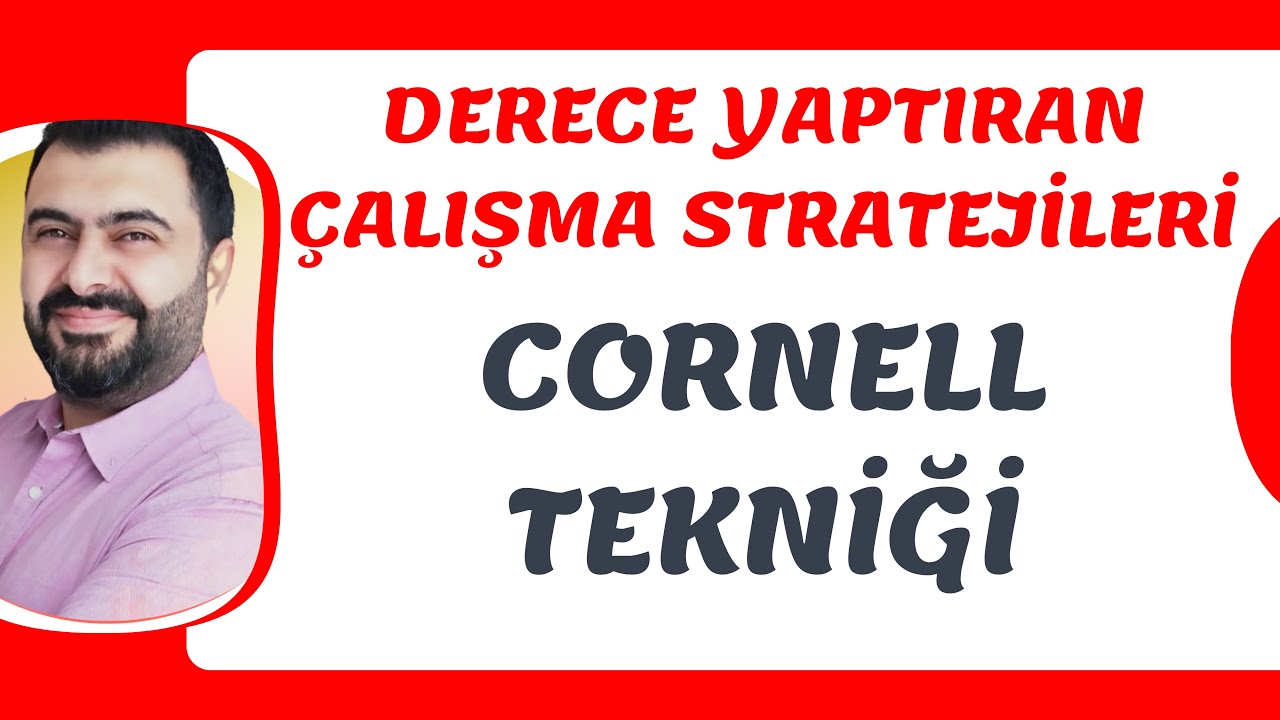 DERECE YAPTIRAN STRATEJİLER - CORNELL TEKNİĞİ