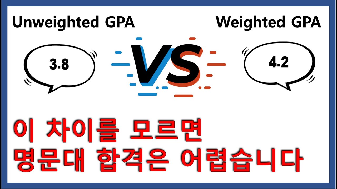미국 대학 입시, GPA가 가장 중요하다는데... 도대체 몇 점이 '잘하는' 건가요?