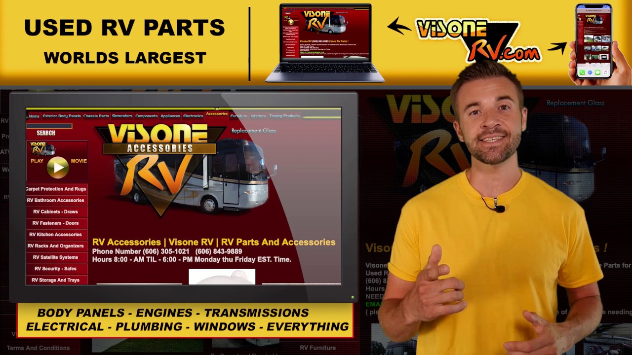 WORLD LARGEST USED RV PARTS SUPERSTORE - VisoneRV.com