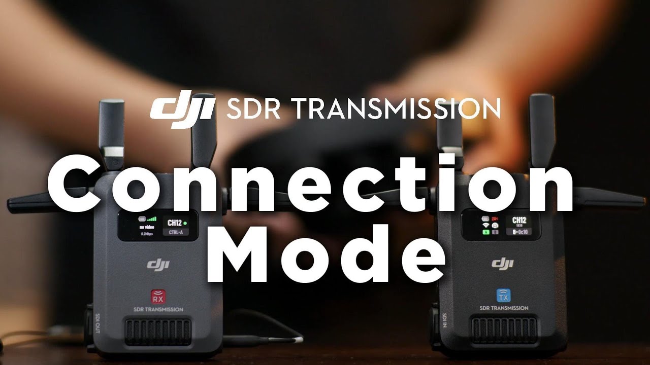 Передача данных DJI SDR &mdash; режимы соединения и как их установить