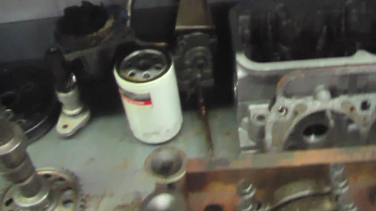 GM 2.2 Liter Inline 4 Engine Disassembled