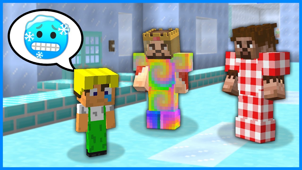 ŞEHİR BUZ TUTTU HERKES ÇOK ÜŞÜYOR! 😱 - Minecraft