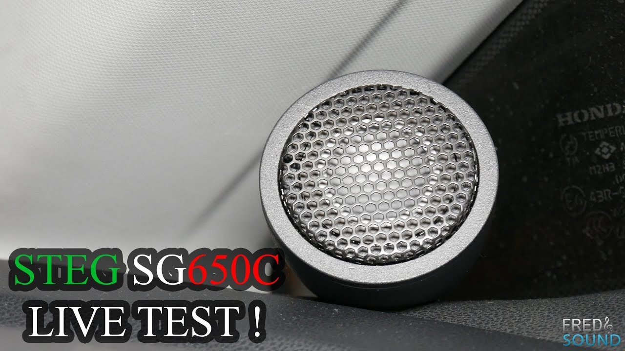 STEG SG650C Active front Stage Live Test ! + STEG ST650C Rear Fill (INT)