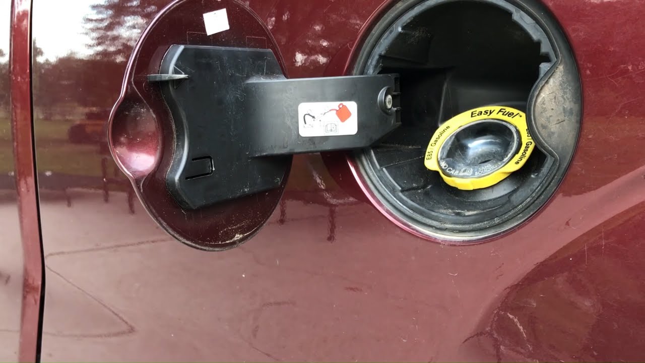 How to fix Ford F150 loose fuel door
