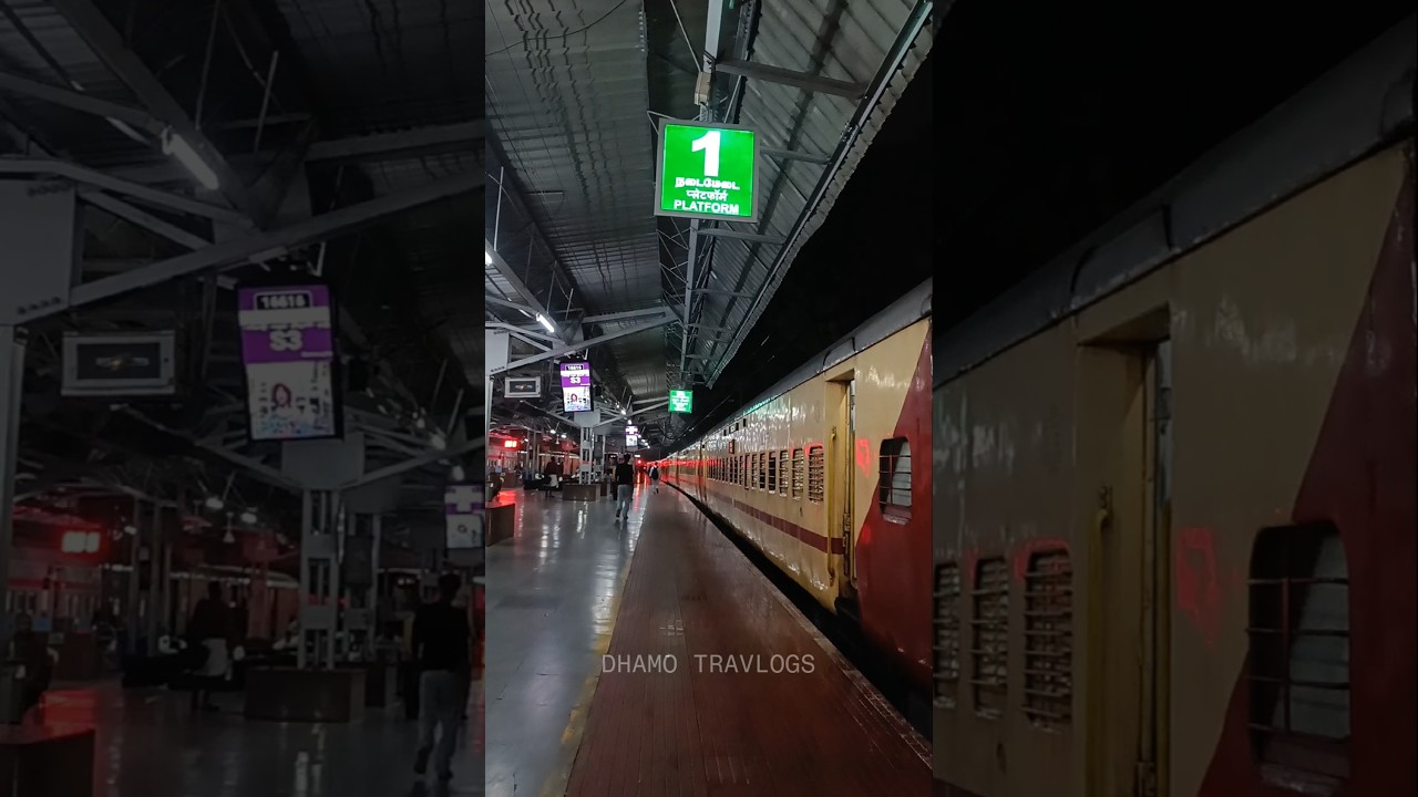 💢🔊செம்மொழி எக்ஸ்பிரஸ் Announcement💥!! Coimbatore - Mannargudi | #train #railways #shortsfeed #shorts