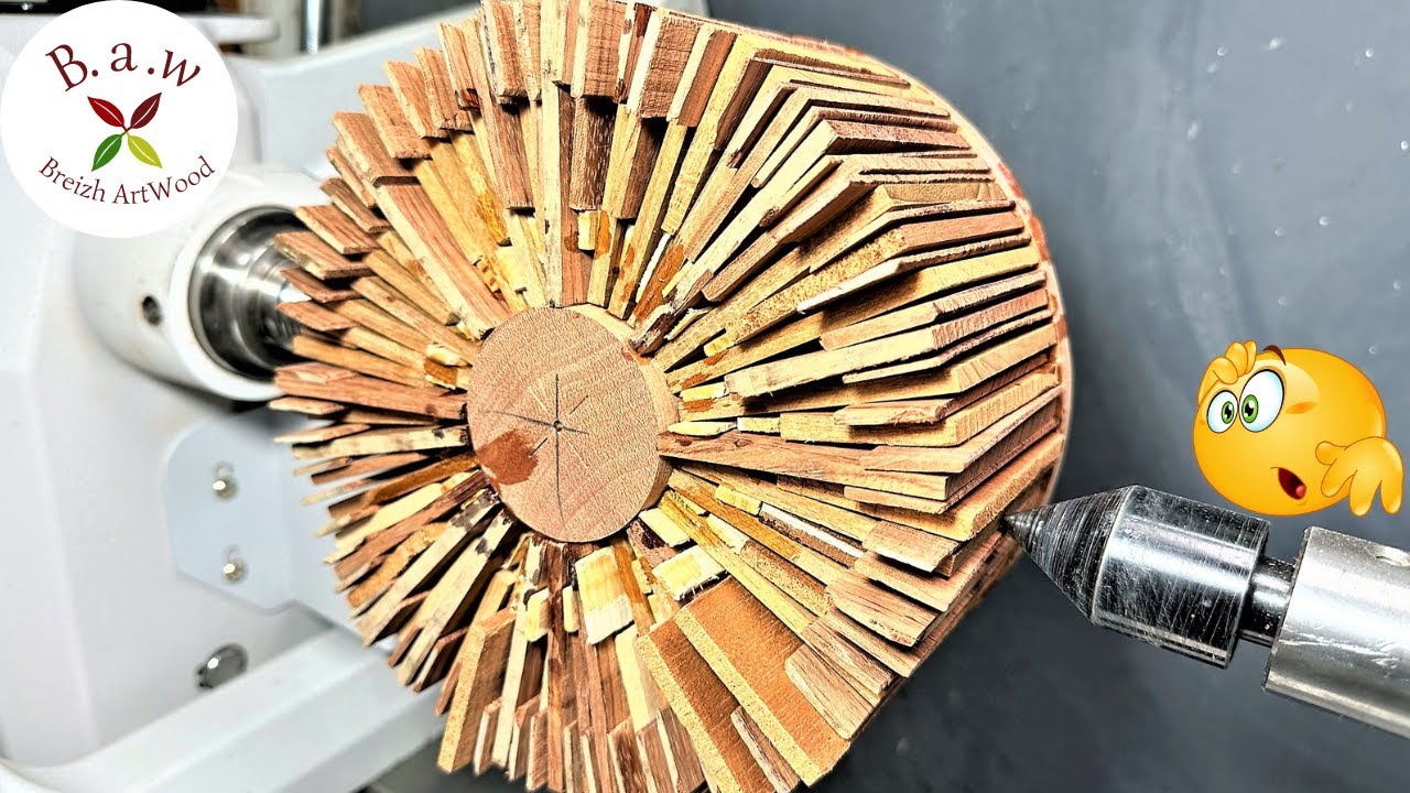 Woodturning: A Simple and Brilliant Project with Wooden Slats