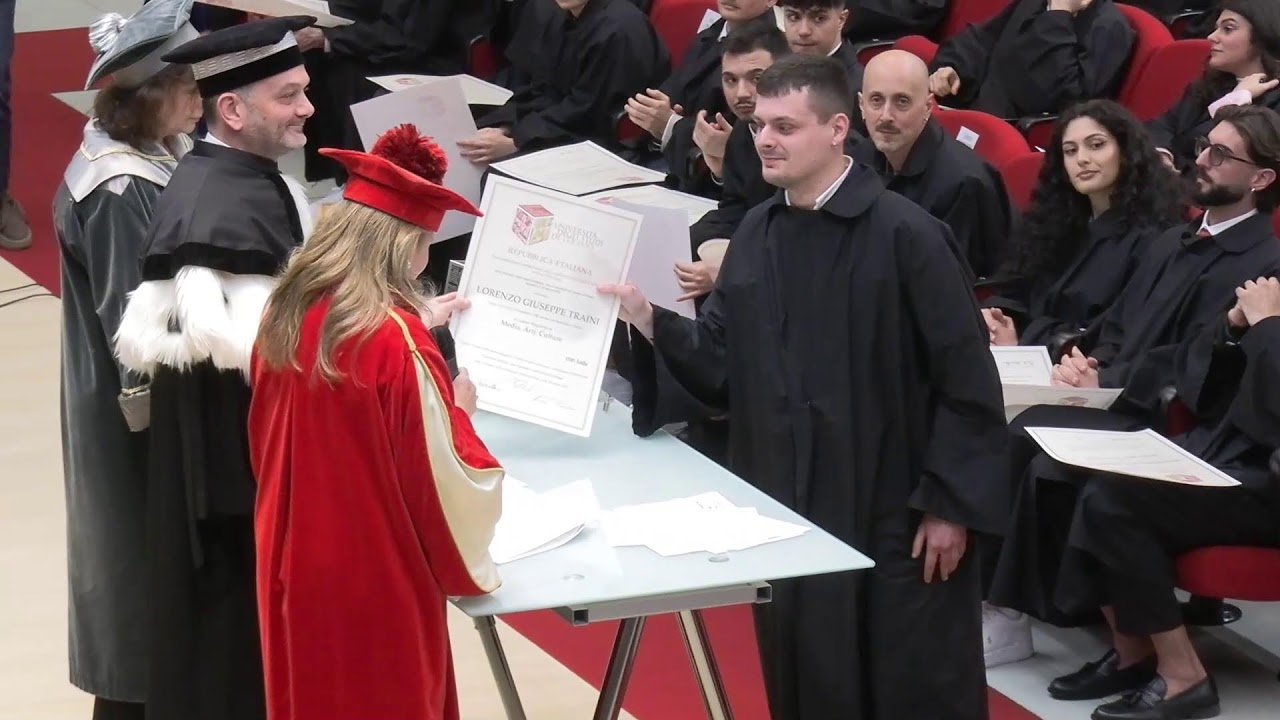 Settantacinquesima cerimonia di conferimento delle Lauree Scienze della Comunicazione