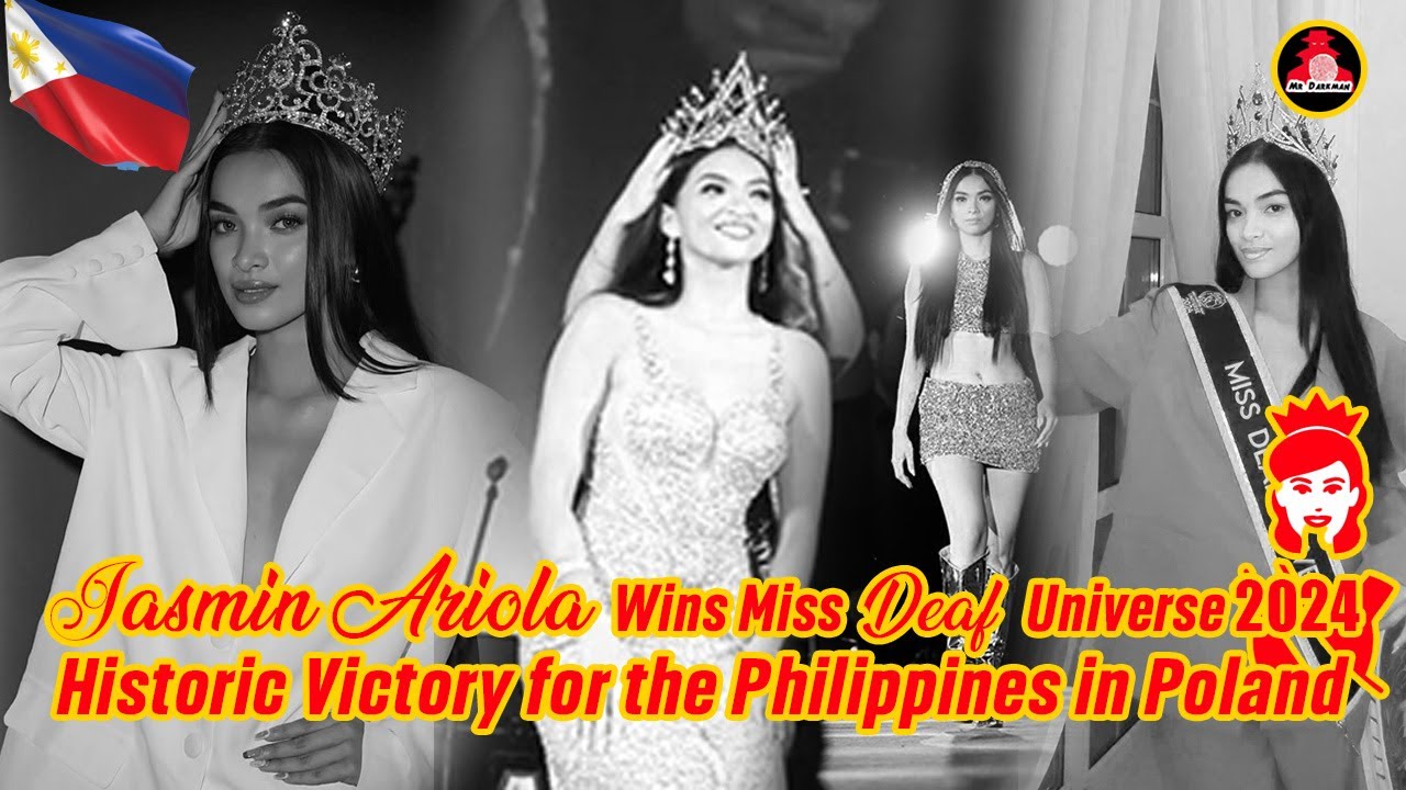 Jasmin Ariola Wins Miss Deaf Universe 2024! 🇵🇭 A Historic Victory for the Philippines in Poland 👑✨