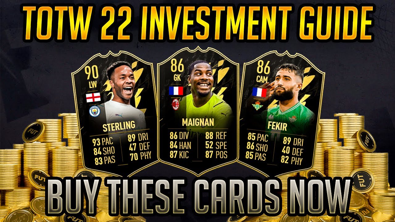 MAKE COINS IN FIFA NOW!!! TEAM OF THE WEEK #22 INVESTMENT GUIDE!!! FIFA 22 ULTIMATE TEAM