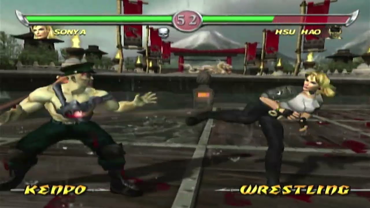 Mortal Kombat Deadly Alliance(Xbox)-Sonya Arcade Mode