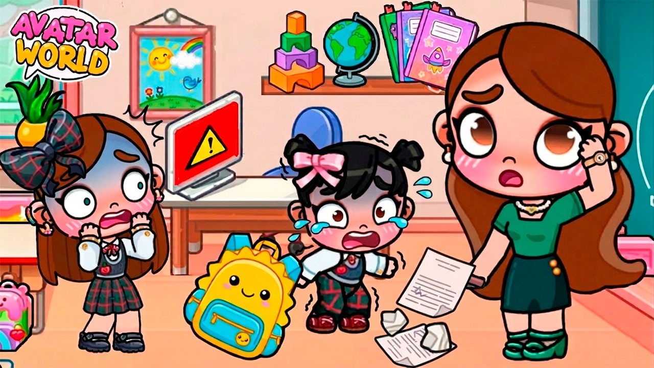 Mi mamá es MI MAESTRA 😭👩‍🏫en Avatar World
