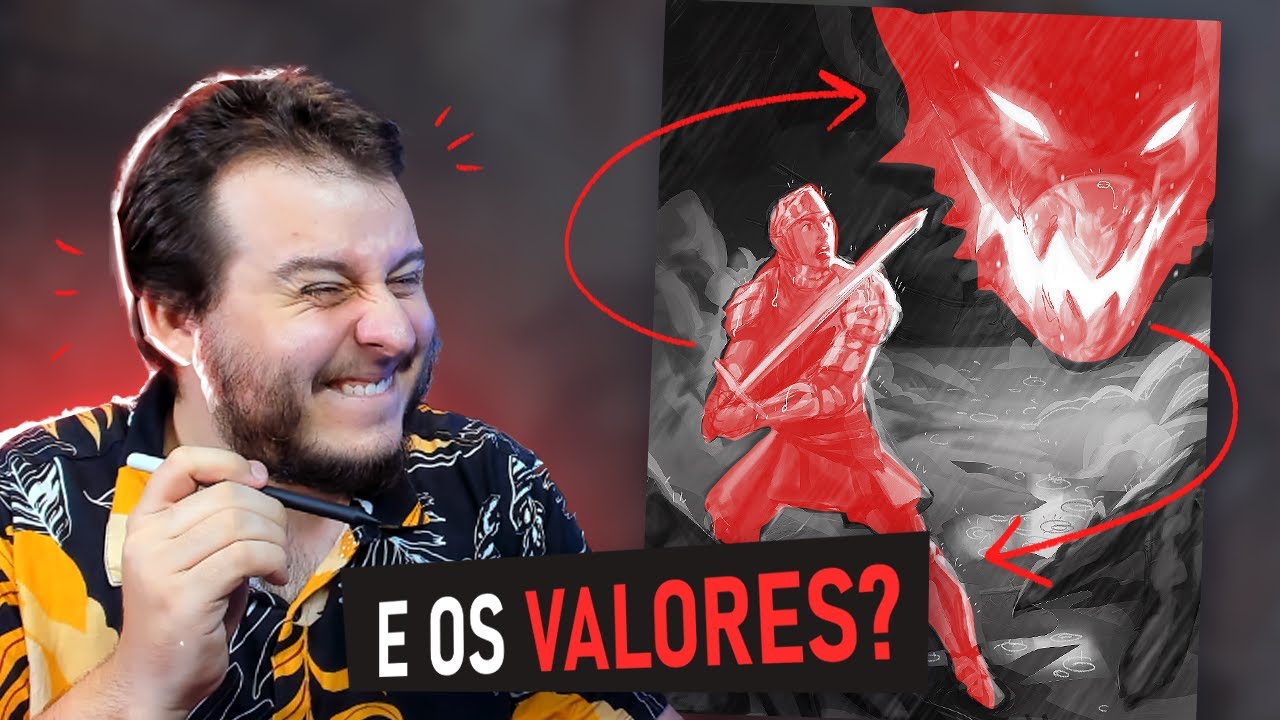 Não é só de COMPOSIÇÃO que vive o ARTISTA! CORRIGINDO ARTE de INSCRITO!